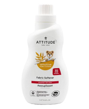Attitude Baby Sensitive Delikatny Płyn zmiękczający do płukania tkanin dla dzieci i niemowląt, 1l
