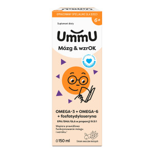 UmmU Mózg&wzrok 6+ płyn, 150 ml