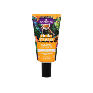 Orientana Hello Papaja Rozjaśniający krem-maska witamina C, skwalan, 40 ml