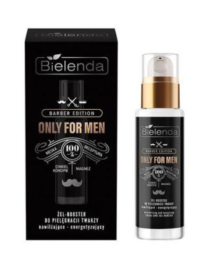 Bielenda Only For Men Barber Edition Żel-Booster nawilżająco-energetyzujący, 30 ml