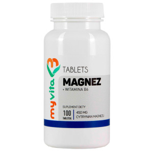 MyVita Magnez + witamina B6 100 tabletek