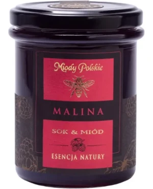 Miody Polskie Sok & Miód Malina 250 g