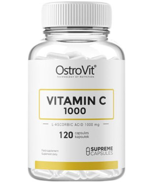 OstroVit Vitamin C 1000 mg - 120 kaps.
