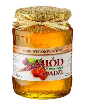 Bartpol Miód z przewagą spadzi iglastej, 1000 g