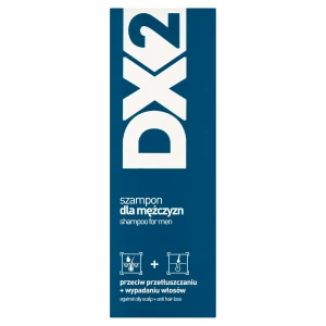 DX2 Szampon przeciw przetłuszczaniu + wypadaniu włosów dla mężczyzn, 150 ml