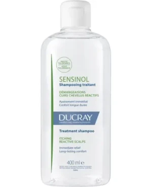 Ducray Sensinol, szampon swędzenie, wrażliwa skóra głowy, 400 ml