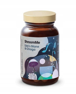Health Labs Care, ShroomMe Lions Mane&Chaga, proszek, 90 miarek