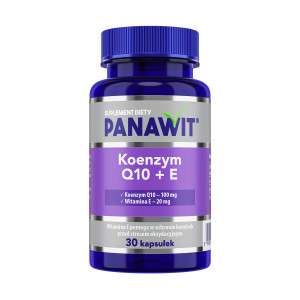 Panawit Koenzym Q10+E, kapsułki, 30 sztuk