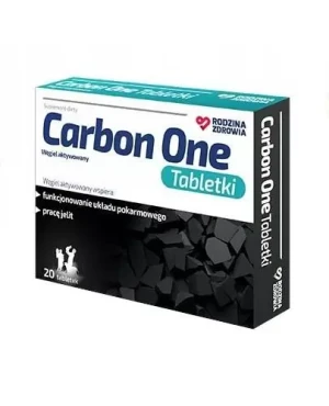 Rodzina Zdrowia Carbon One Tabletki 20 sztuk