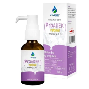 Avitale ProADEK retinol, Witaminy w kroplach, 30 ml