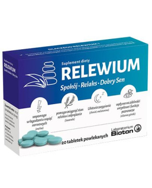 BIOTON Relewium, tabletki, 20 sztuk