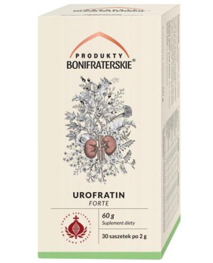 Produkty Bonifraterskie Urofratin Forte - 30 sasz. - cena, opinie, właściwości