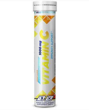 Allnutrition Vitamin C Lemon, tabletki musujące, 20 sztuk