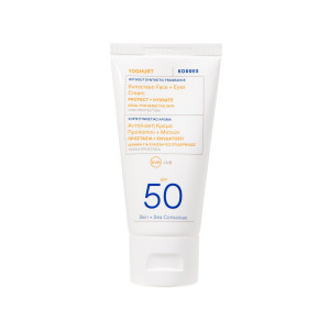 Korres Yoghurt krem-żel ochronny do twarzy i oczu SPF 50, 50 ml