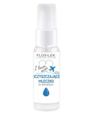 FLOSLEK Oczyszczające mleczko do demakijażu, 30 ml