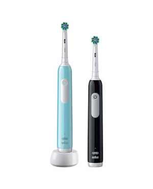 Oral-B Pro Series 1 Niebieska i czarna szczoteczka elektryczna, 2 sztuki