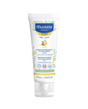 Mustela Bebe, krem odżywczy z Cold Cream do twarzy, 40 ml