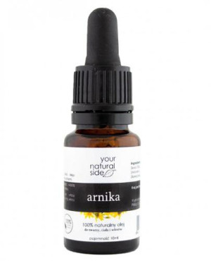 Your Natural Side Arnika 100% naturalny olej do twarzy, ciała i włosów, 10 ml