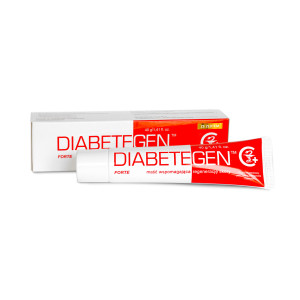 Diabetegen Forte, maść wspomagający regenerację skóry ze złotem, 40 g