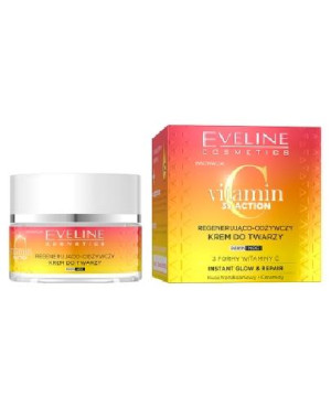 EVELINE COSMETICS Vitamin C 3x Action Regenerująco-odżywczy krem do twarzy, 50 ml