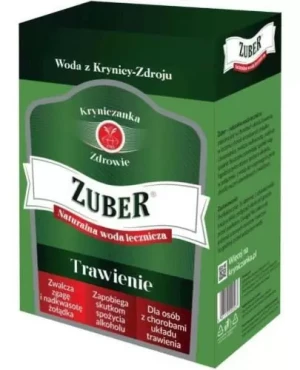 Woda Zuber trawienie, 3 litry