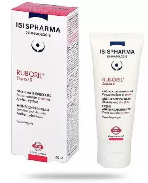 IsisPharma Ruboril Expert S Krem do skóry suchej naczynkowej i ze skłonnością do rumienia, 40 ml