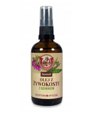 Farmvit Olej żywokostowy z gojnikiem, 100 ml