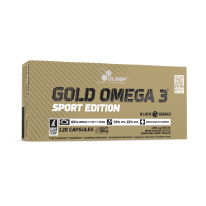 Olimp, Gold Omega 3 1000 mg Sport Edition, kapsułki, 120 sztuk