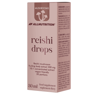 Allnutrition, Mushrooms Reishi, płyn, 30 ml
