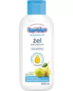 Bambino Rodzina żel pod prysznic o zapachu gruszki 400 ml