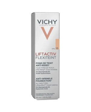 Vichy Liftactiv Flexiteint, podkład wygładzający zmarszczki, 15 Opal, 30 ml