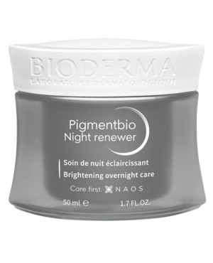 Bioderma Pigmentbio Rozjaśniający krem na noc redukujący przebarwienia, 50 ml