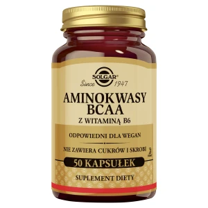 SOLGAR BCAA PLUS - 50 kaps.