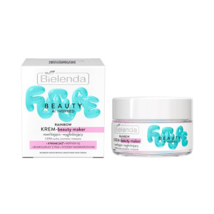 Bielenda Future Beauty, rainbow krem-beauty maker nawilżająco-wygładzający, 50 ml