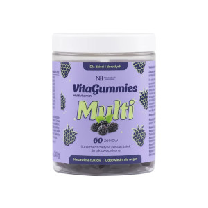 Nobel Health, VitaGummiesMultivitamin, żelki, 60 sztuk