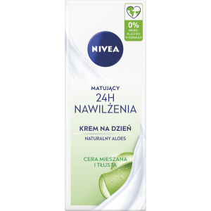 Nivea Matujący, krem na dzień 24H nawilżenia, 50 ml