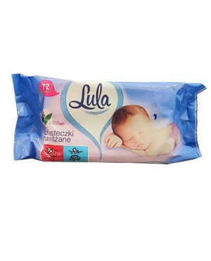 Lula Baby Chusteczki nawilżane z alantoiną, 72 sztuki