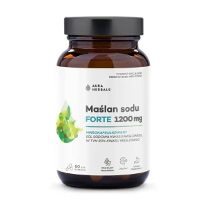 Maślan sodu Forte 1200 mg, mikrokapsułkowany, kapsułki, 60 sztuk