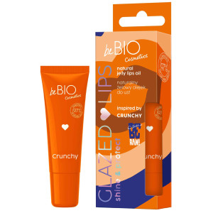 BeBio Glazed Lips Crunchy Naturalny żelowy olejek do ust,10 ml