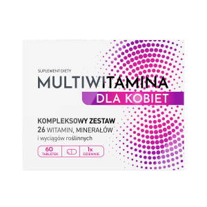 Multiwitamina dla kobiet, tabletki, 60 sztuk