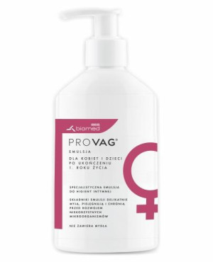 PROVAG, specjalistyczna emulsja do higieny intymnej, dla kobiet i dzieci po 1. roku, 500 ml