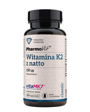 Pharmovit Witamina Witamina K2 z natto, 60 kapsułek