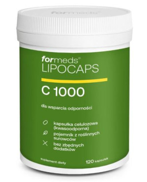 LIPO CAPS C 1000, kapsułki, 120 sztuk