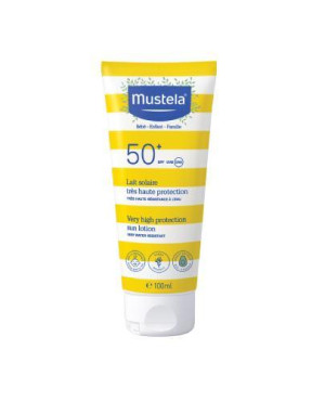 Mustela Sun Mleczko przeciwsłoneczne bardzo wysoka ochrona SPF 50+, 100 ml