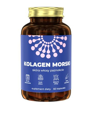 Noble Health Kolagen morski, 60 kapsułek