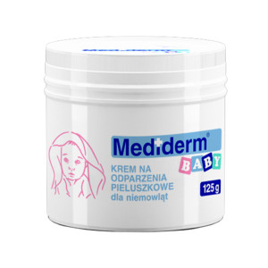 Mediderm Baby BABY Krem na odparzenia pieluszkowe dla niemowląt, 125 g