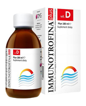 Immunotrofina plus wit. D, płyn, 180 ml