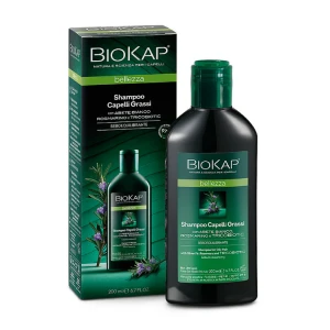 BioKap Bellezza, Szampon do włosów przetłuszczających się, 200 ml