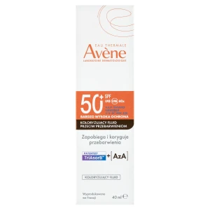 Avene, Fluid koloryzujący bardzo wysoka ochrona przeciw przebarwieniom SPF 50+, 40 ml
