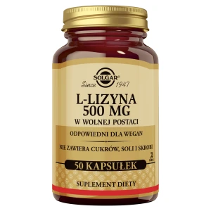 SOLGAR L-lizyna - 50 kaps.